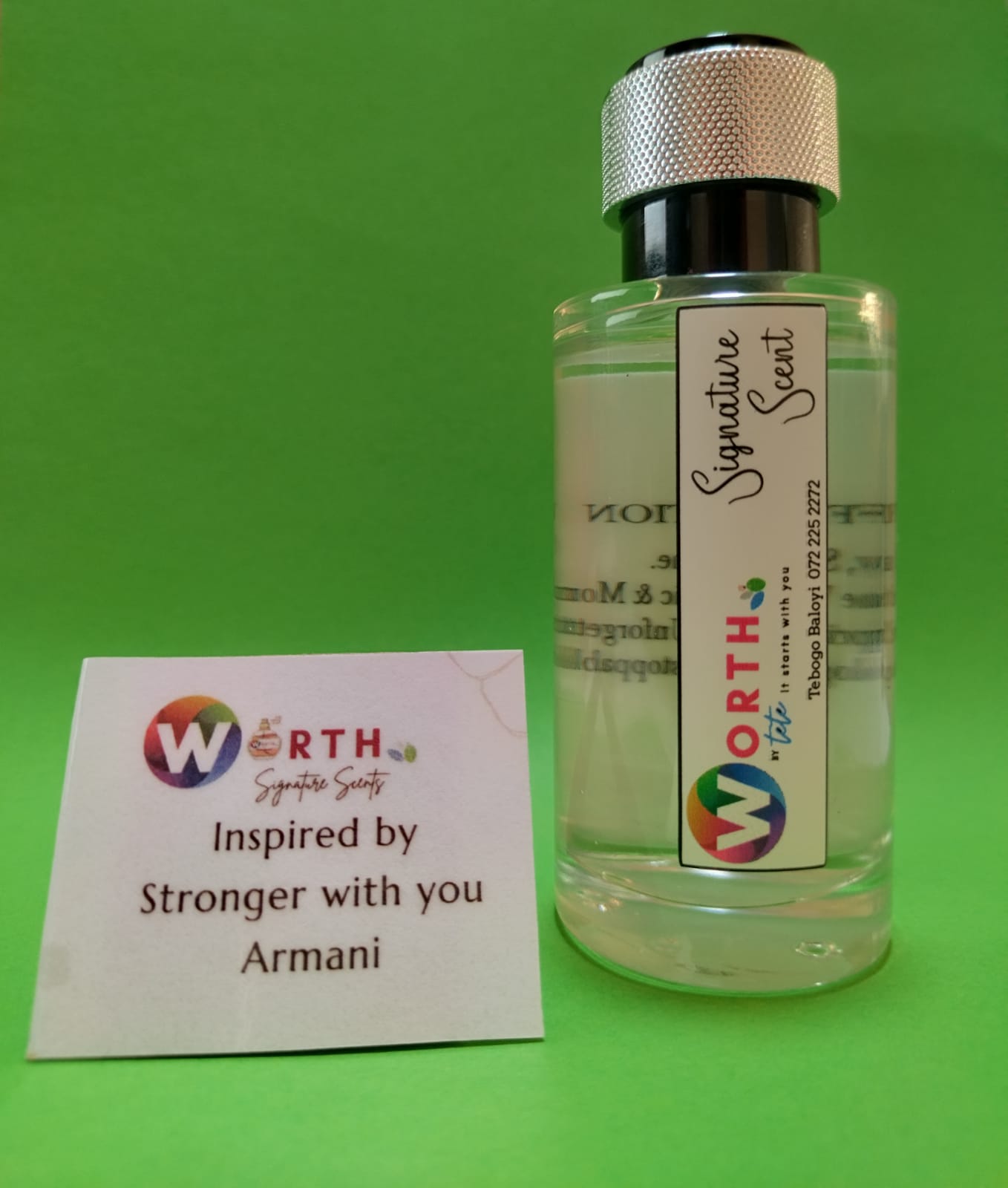 Inspired by Stronger with you Armani